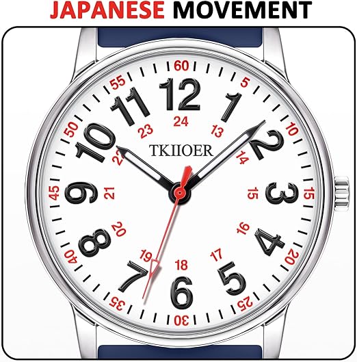 Waterproof Wristwatch – Luminous Dial Men's Watch for Sports and Outdoors