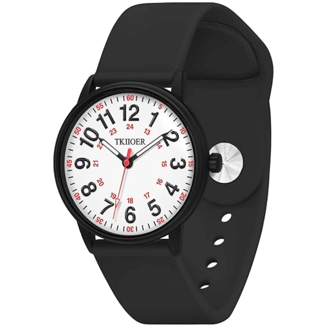 Waterproof Wristwatch – Luminous Dial Men's Watch for Sports and Outdoors