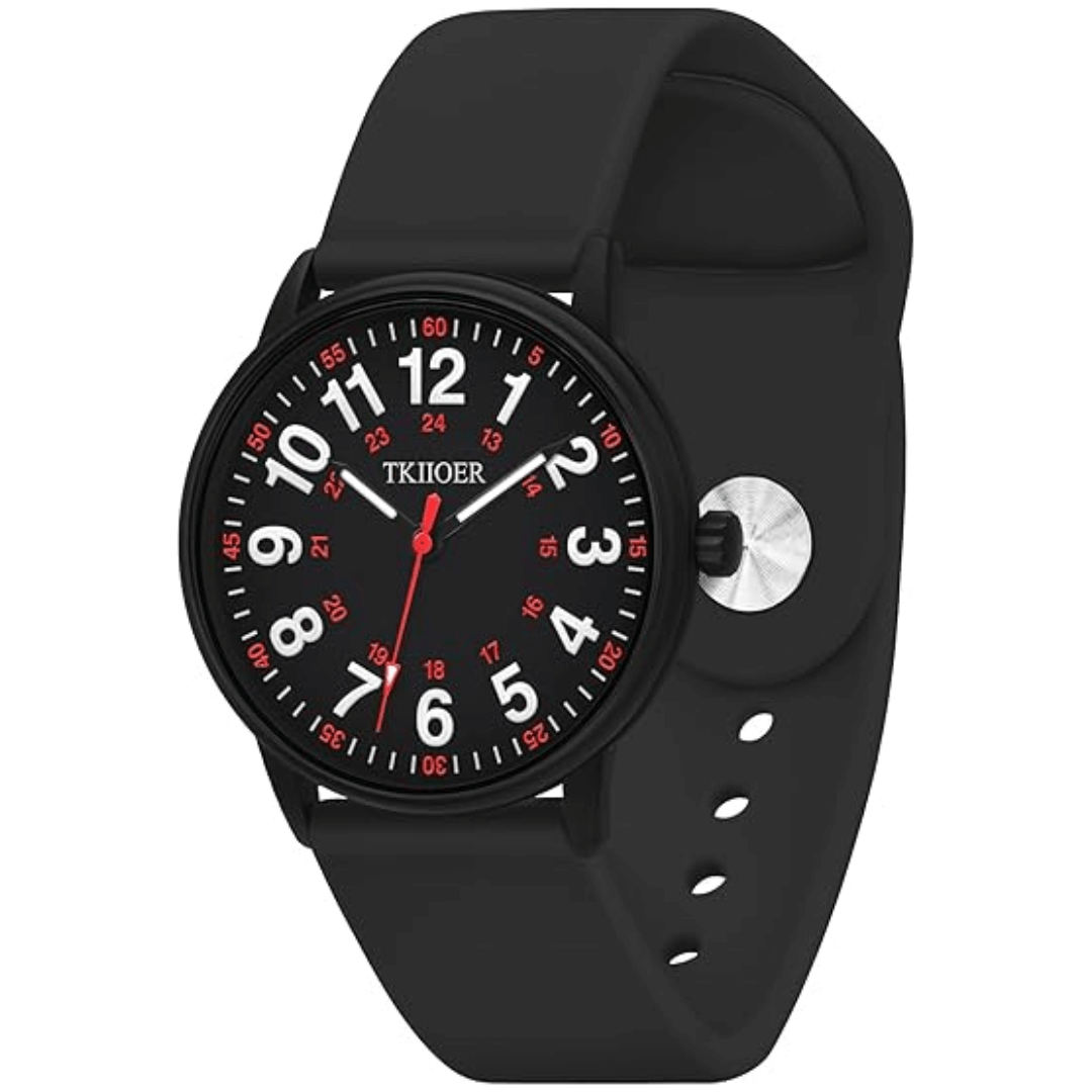 Waterproof Wristwatch – Luminous Dial Men's Watch for Sports and Outdoors