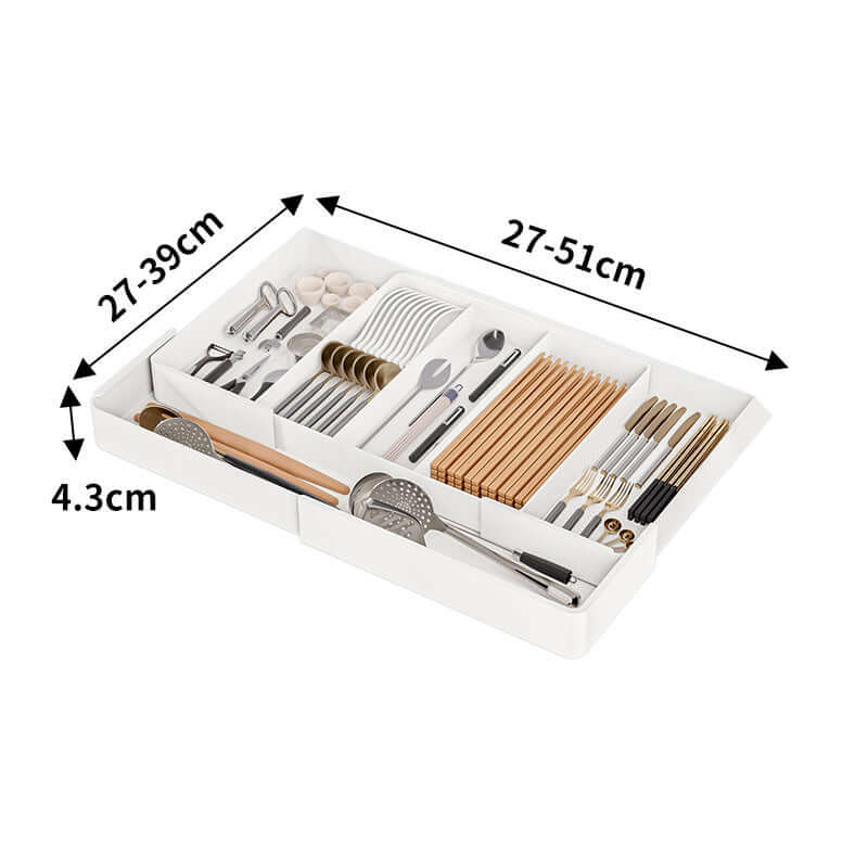 Cutlery Organizer – Kitchen Drawer Storage for Utensils & Silverware