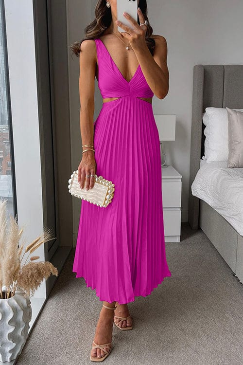 Elegant Cut-Out Dress – Timeless Style for Special Occasions