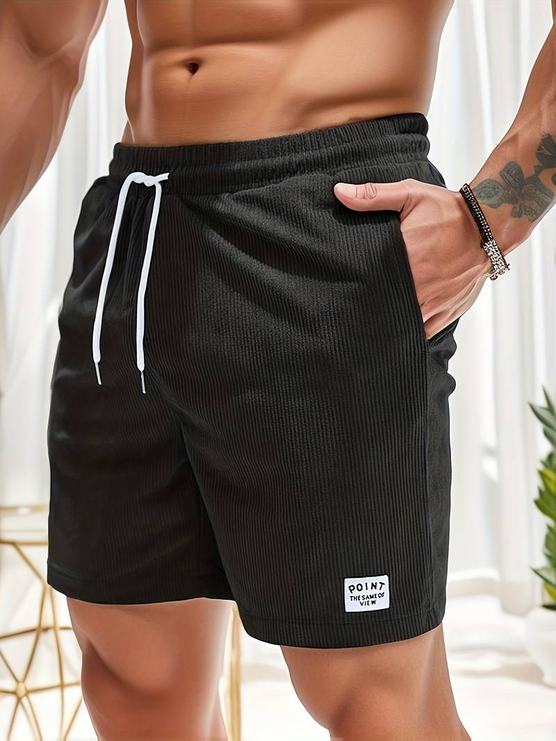 Men's Casual Shorts – Comfortable Corduroy Style for Versatile Wear