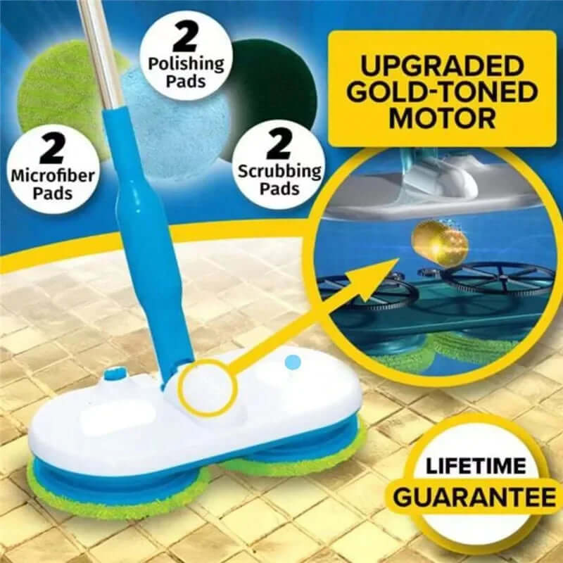 Electric Mop Wireless – Cordless Floor Cleaner with Spin Technology