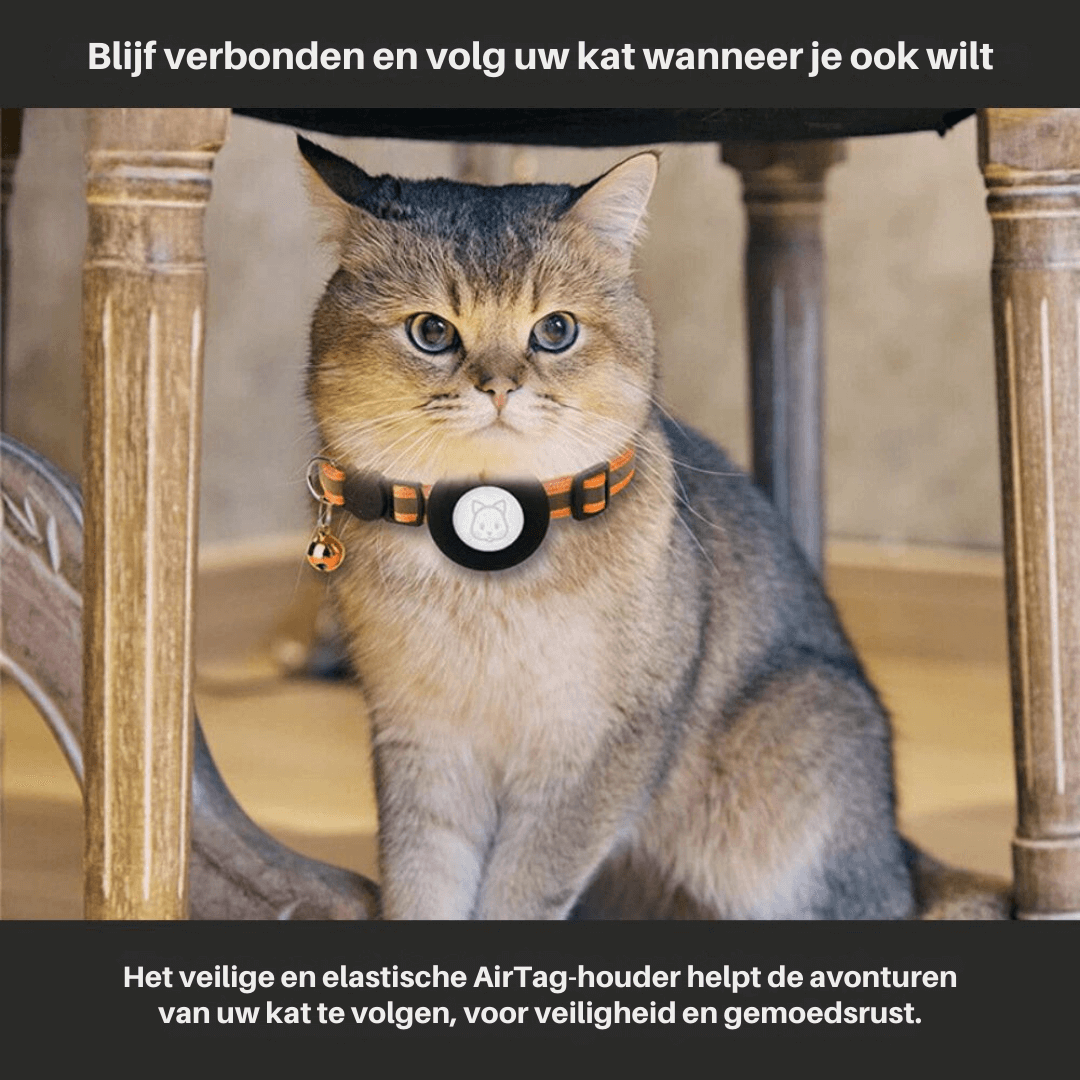 Cat Collar GPS Tracker – Safety Closure Adjustable Pet Accessory