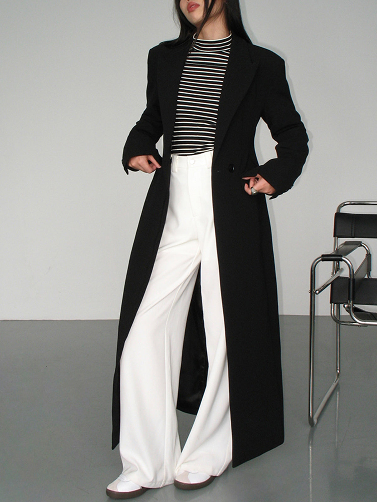 Long Trench Coat Women – Elegant Stylish Outerwear for Fall