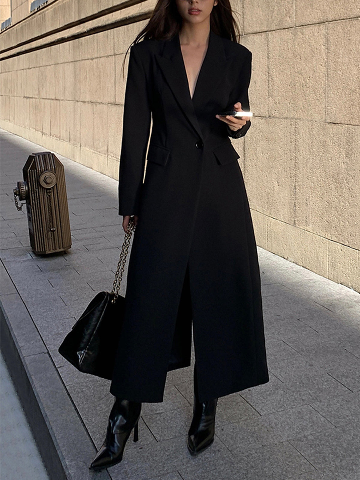 Long Trench Coat Women – Elegant Stylish Outerwear for Fall