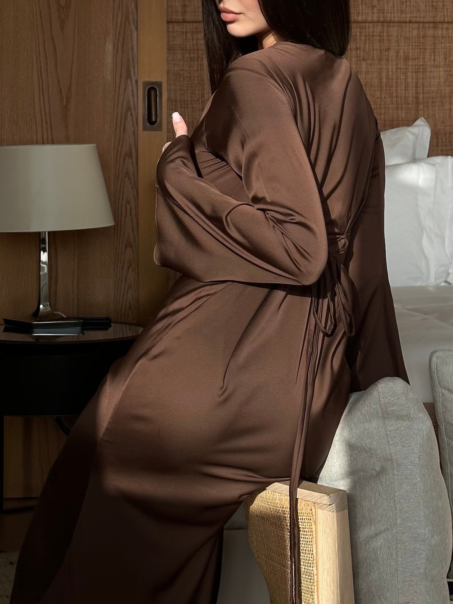 Maxi Dress Long Sleeve – Elegant Evening Gown for Women