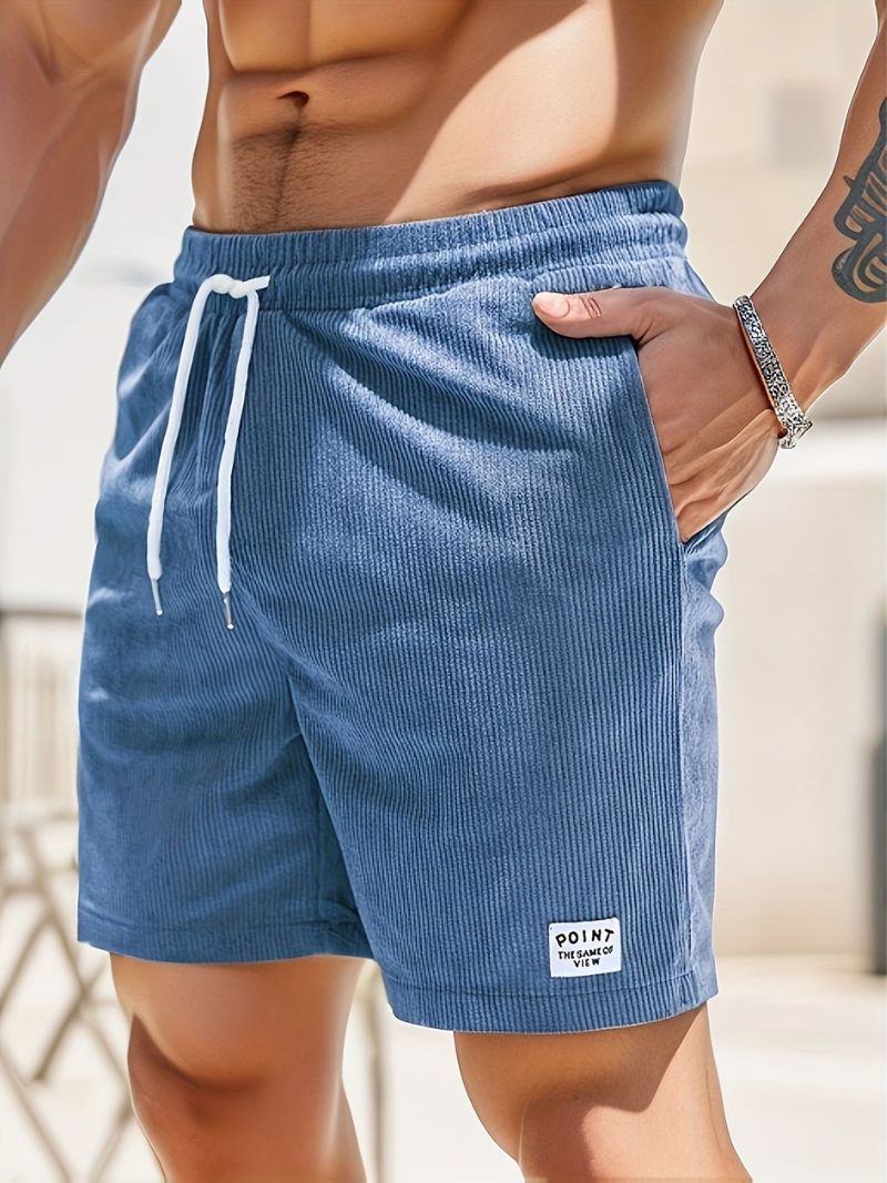 Men's Casual Shorts – Comfortable Corduroy Style for Versatile Wear