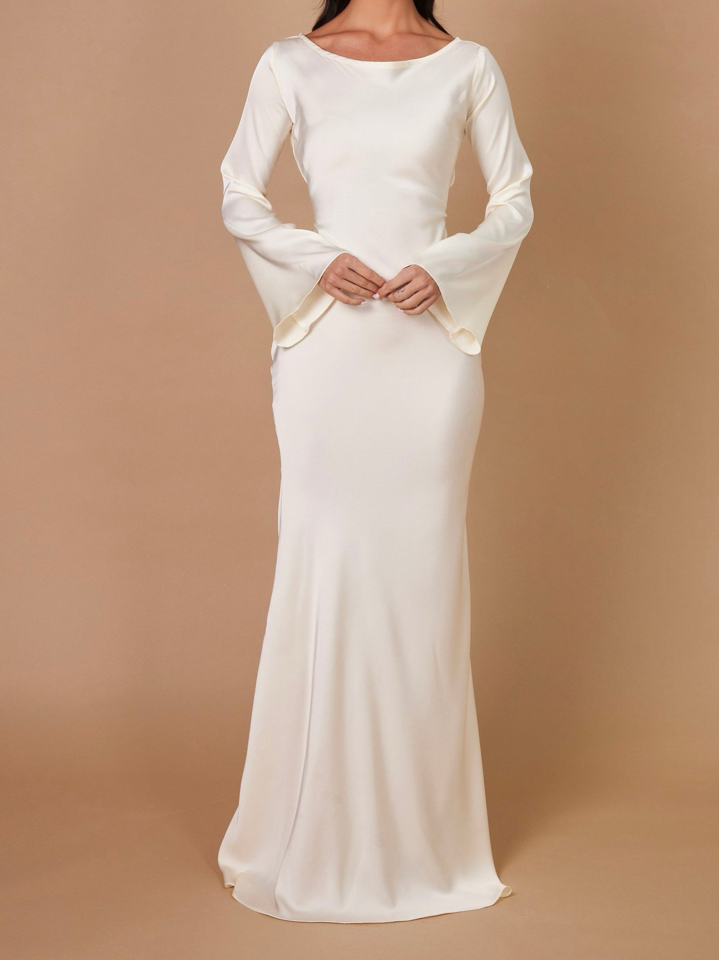Maxi Dress Long Sleeve – Elegant Evening Gown for Women