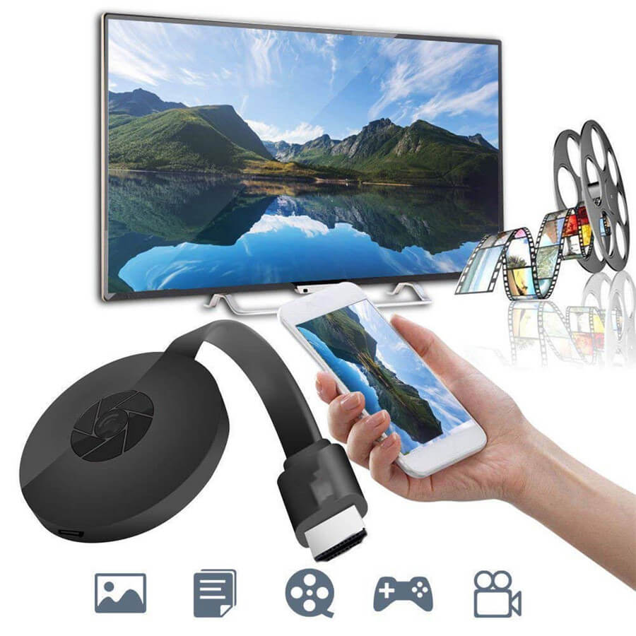 Wireless Video Streamer – Chromecast for Smart TV, HD Streaming, Easy Setup