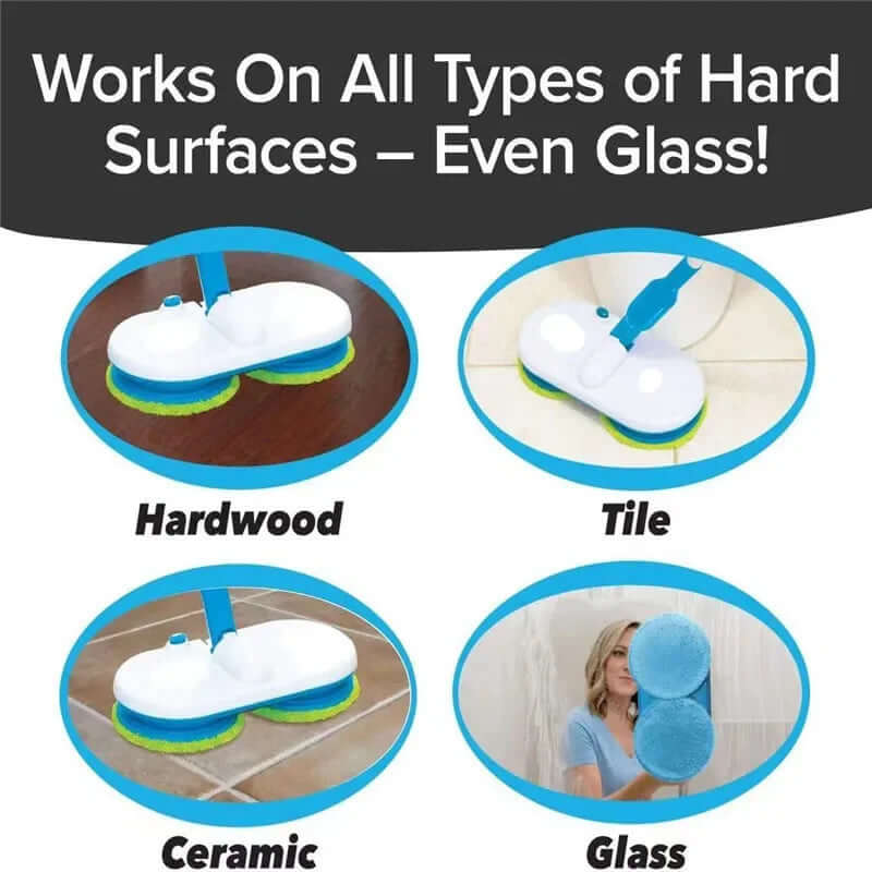 Electric Mop Wireless – Cordless Floor Cleaner with Spin Technology