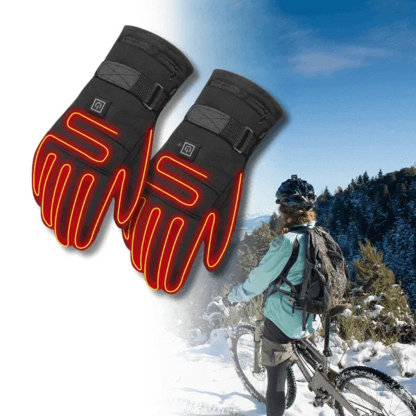 Electric Heated Gloves Waterproof – Warm Winter Gear for Cold Weather