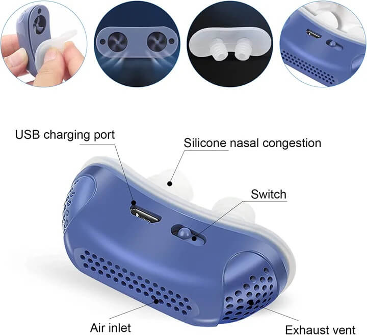 CPAP Sleep Apnea Device – Micro Compact Portable Solution for Better Sleep