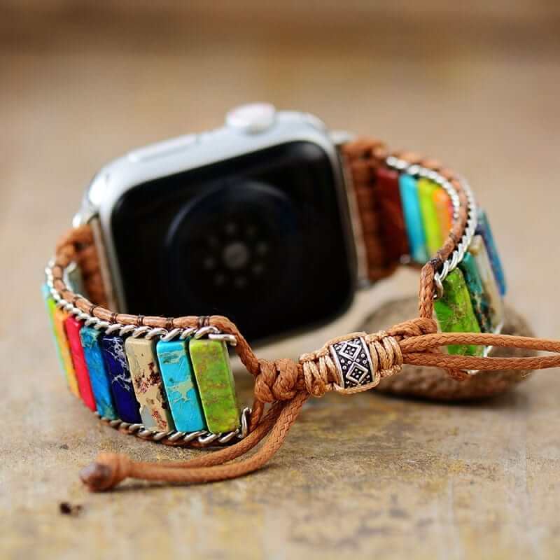 Apple Watch Bracelet – Chakra Wrap Design for Stylish Fitness
