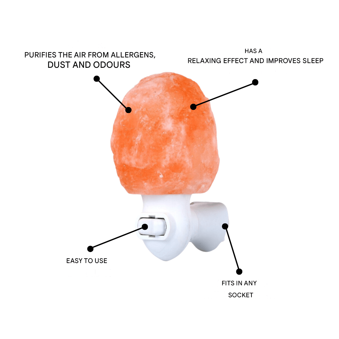 Himalayan Salt Lamp – Natural Air Purifier & Decorative Light
