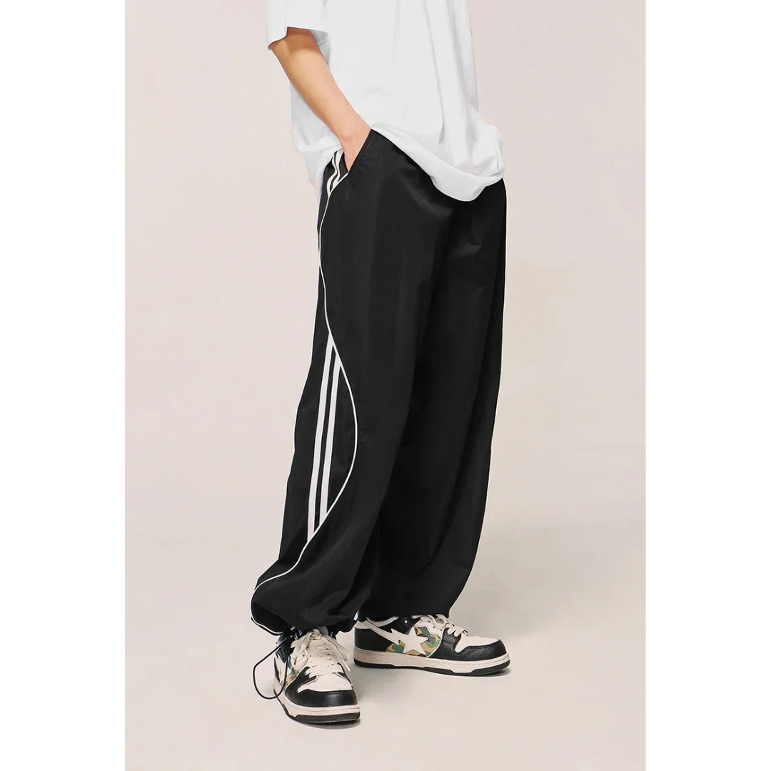 Pantalones Casual Hombre – Pantalones Deportivos de Pierna Ancha