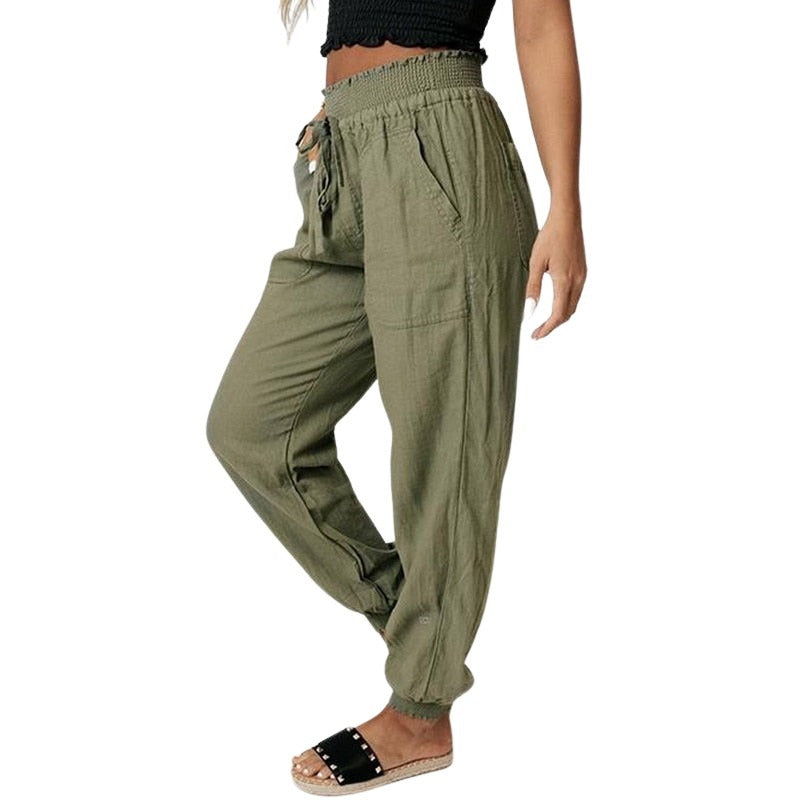 Pantalones de Cintura Alta Mujer – Casual Elegantes y Cómodos