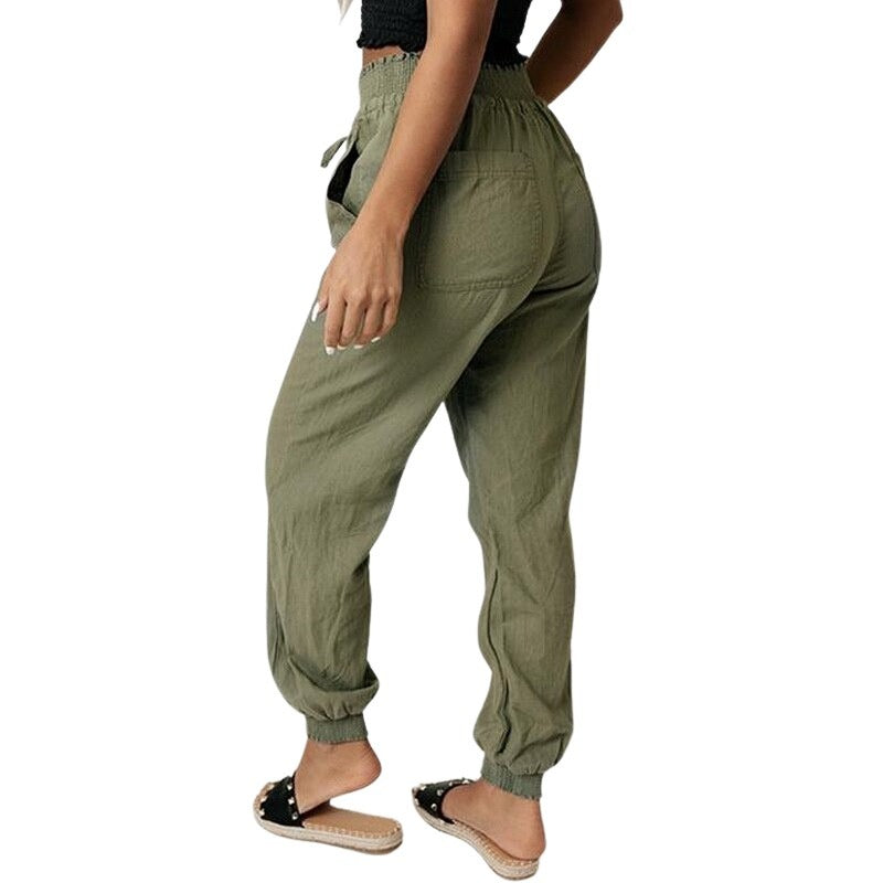 Pantalones de Cintura Alta Mujer – Casual Elegantes y Cómodos