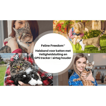 Cat Collar GPS Tracker – Safety Closure Adjustable Pet Accessory