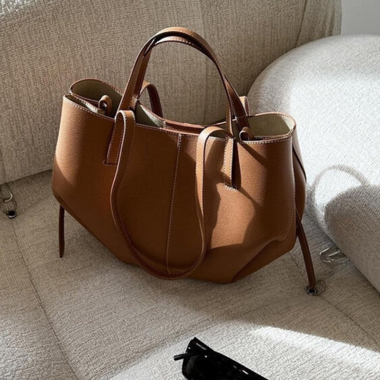 Bolso de hombro vintage mujer – Bolso espacioso clásico y elegante