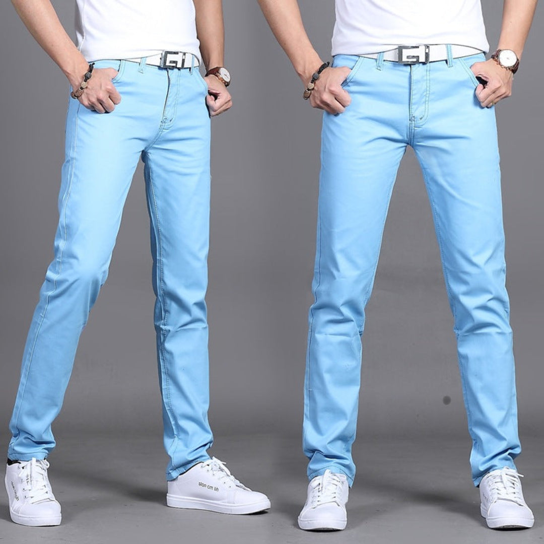 Pantalón Slim Fit Hombre – Pantalón Elástico Casual y Moderno