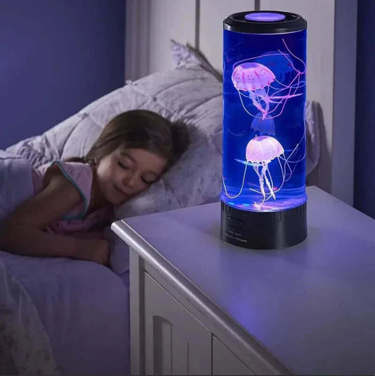 LED Lava Lamp – Jellyfish Mood Light for Relaxation