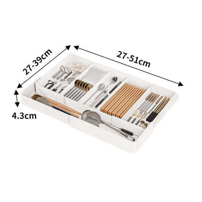 Cutlery Organizer – Kitchen Drawer Storage for Utensils & Silverware