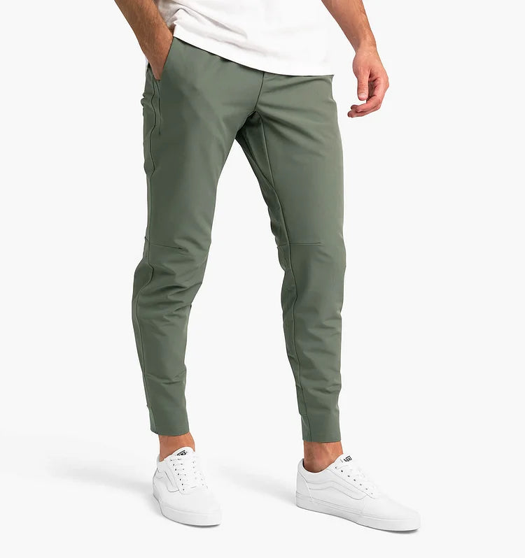 Pantalón Jogger Hombre Ajustado Elástico Moderno