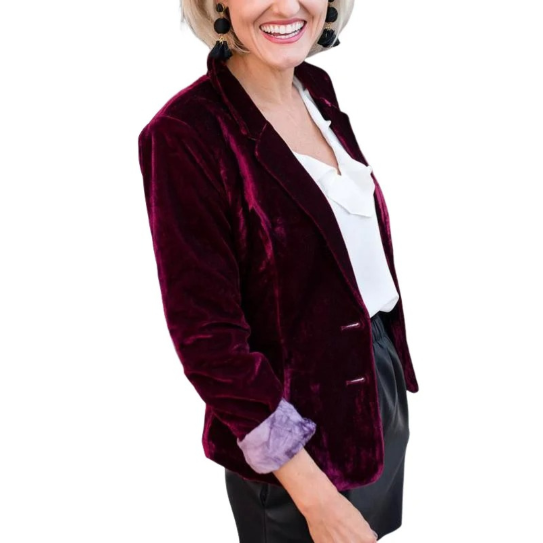 Blazer elegante dama – Chaqueta chic y estilosa para ocasiones