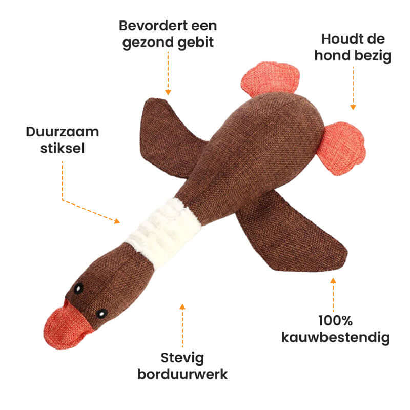 Durable Dog Chew Toy – Tough Rubber Pet Plaything