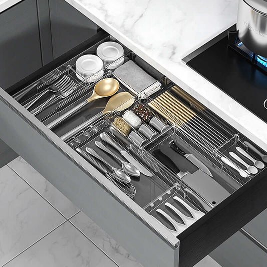 Cutlery Organizer – Kitchen Drawer Storage for Utensils & Silverware