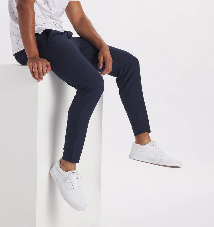 Pantalón Jogger Hombre Ajustado Elástico Moderno