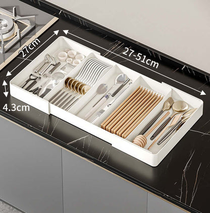 Cutlery Organizer – Kitchen Drawer Storage for Utensils & Silverware