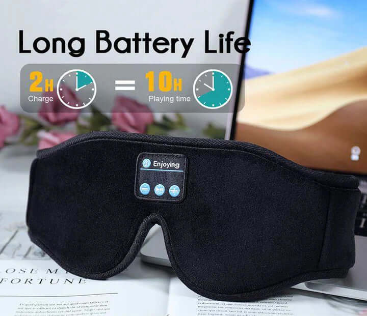 Bluetooth Sleep Mask – Music Eye Mask for Relaxation