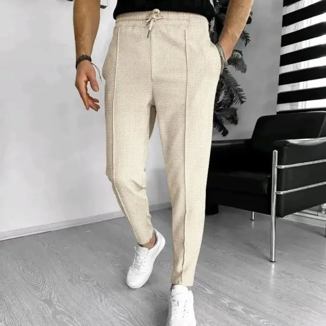 Pantalones Slim Fit Hombre – Cinturilla Ajustable y Cómodos