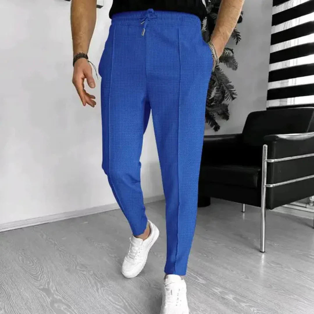 Pantalones Slim Fit Hombre – Cinturilla Ajustable y Cómodos