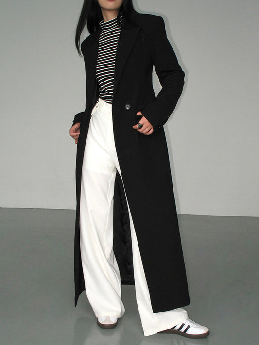 Long Trench Coat Women – Elegant Stylish Outerwear for Fall