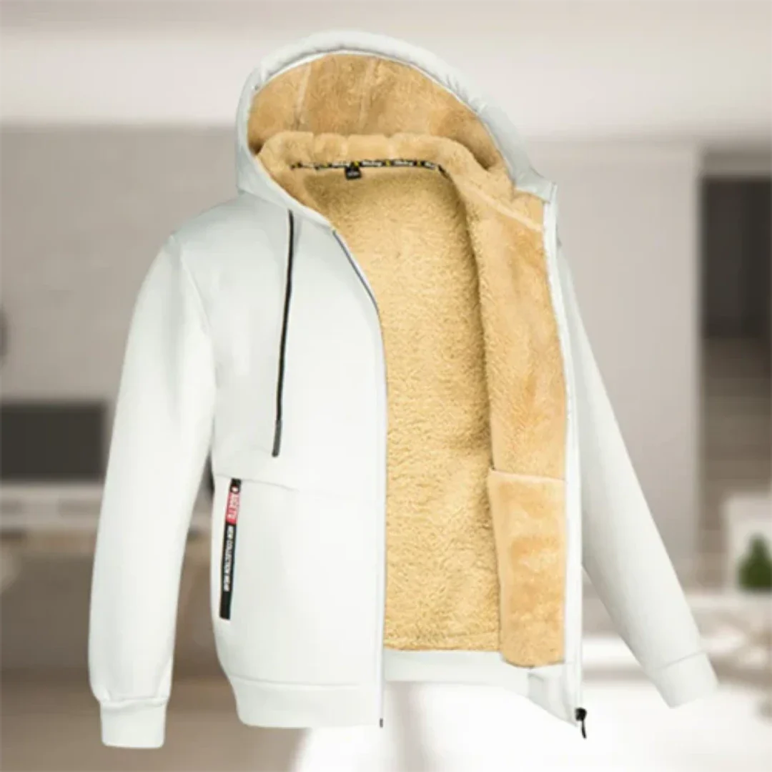 Chaqueta de Invierno Hombre – Cálida y Cómoda con Capucha