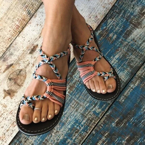 Sandalias de tiras mujer – Sandalias veraniegas cómodas y elegantes