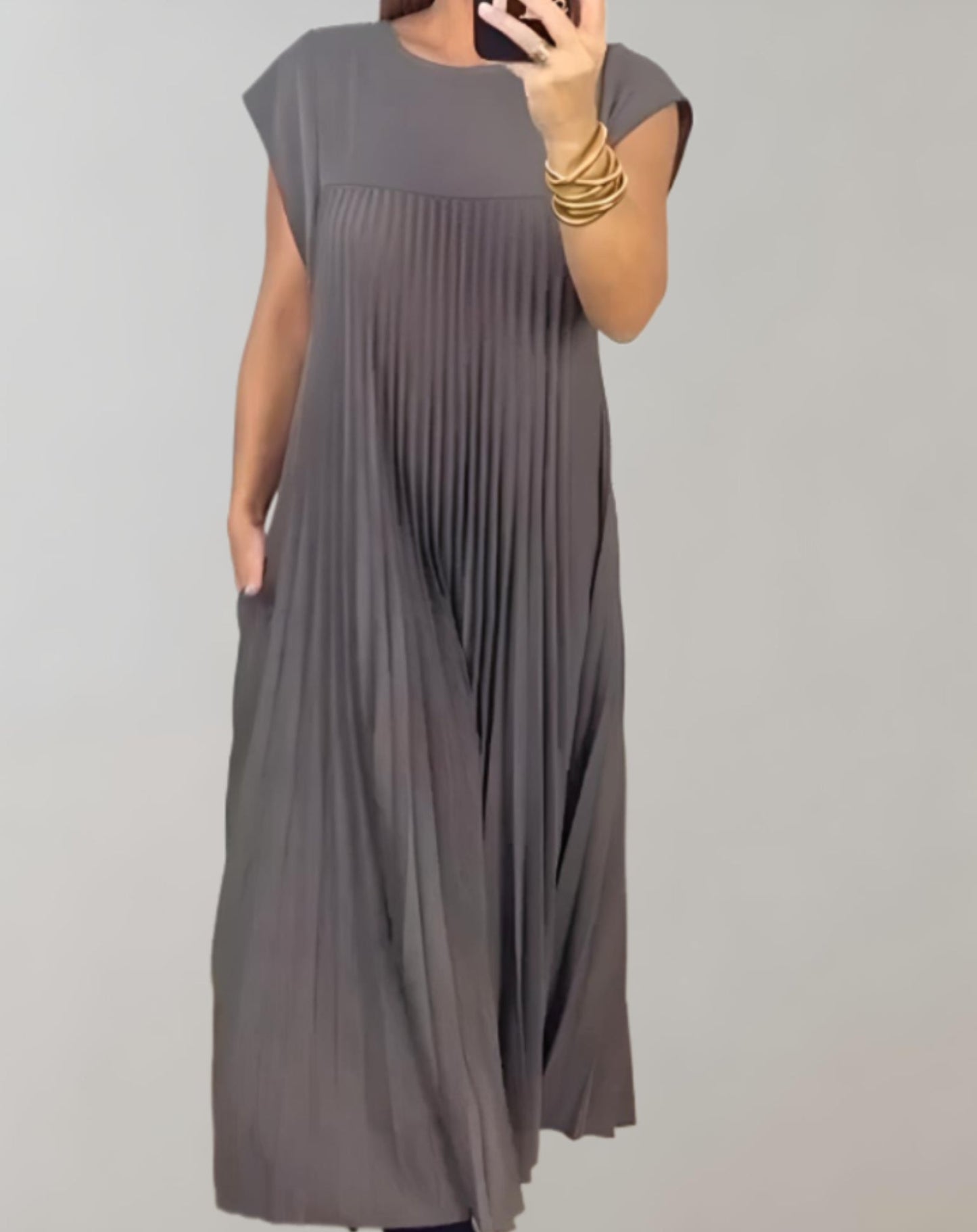 Vestido maxi mujer – Vestido grande elegante y fluido para ocasiones