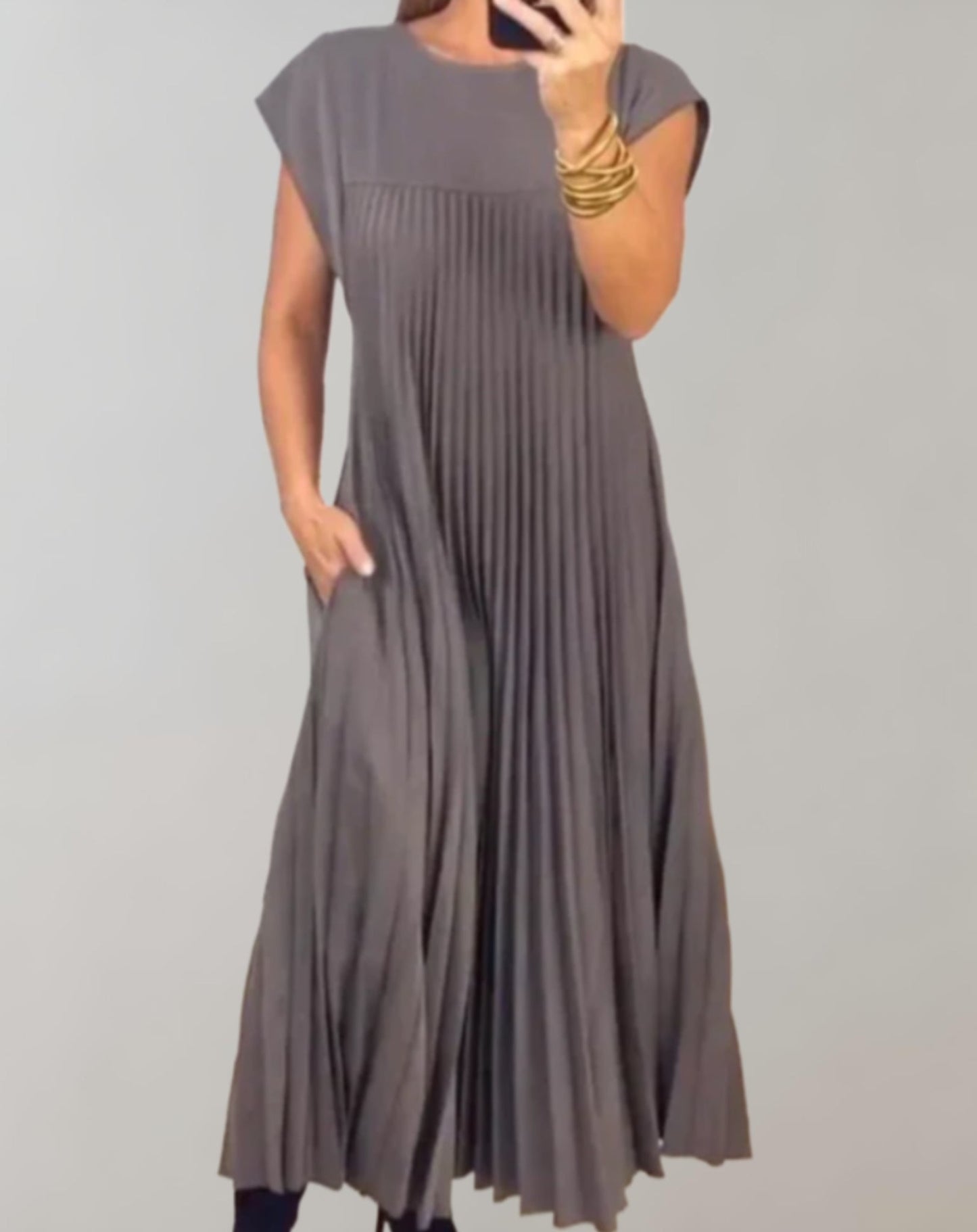 Vestido maxi mujer – Vestido grande elegante y fluido para ocasiones