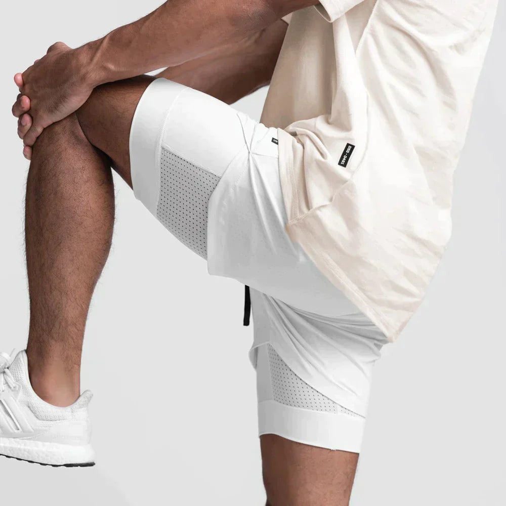 Pantalones Cortos Ciclismo Hombre – Acolchados Transpirables para Ropa Activa