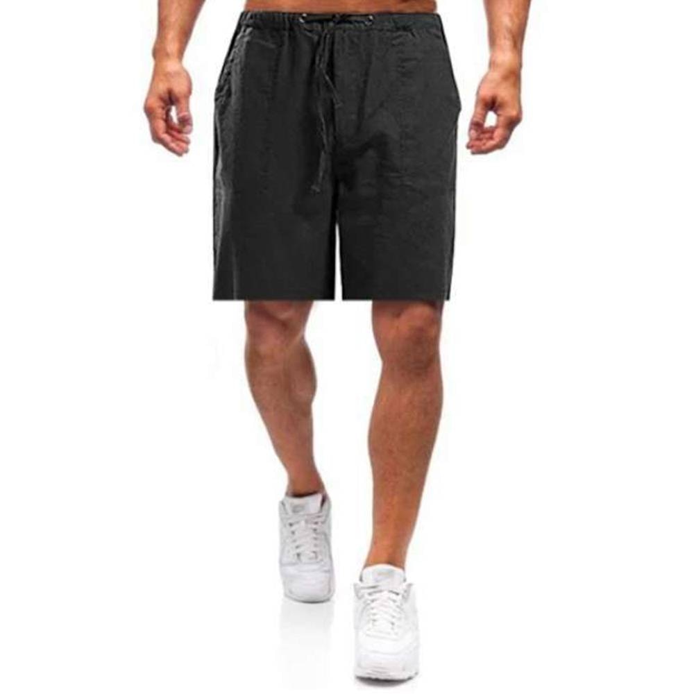 Shorts de Verano Hombre – Pantalones Cortos Casual con Cuerda