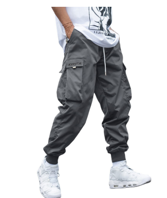 Pantalones Cargo Hombre – Jogger con Cuerda y Estilo Casual