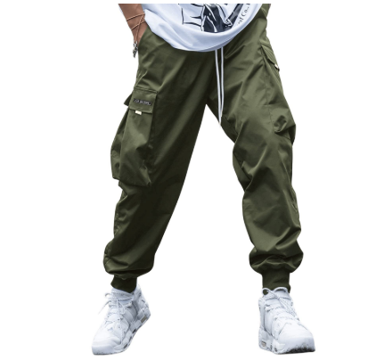 Pantalones Cargo Hombre – Jogger con Cuerda y Estilo Casual