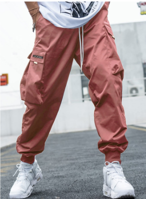 Pantalones Cargo Hombre – Jogger con Cuerda y Estilo Casual