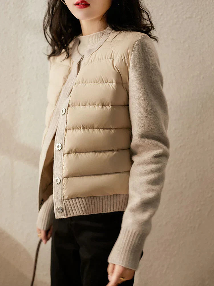 Chaqueta acolchada mujer – Abrigo ligero y cálido para invierno