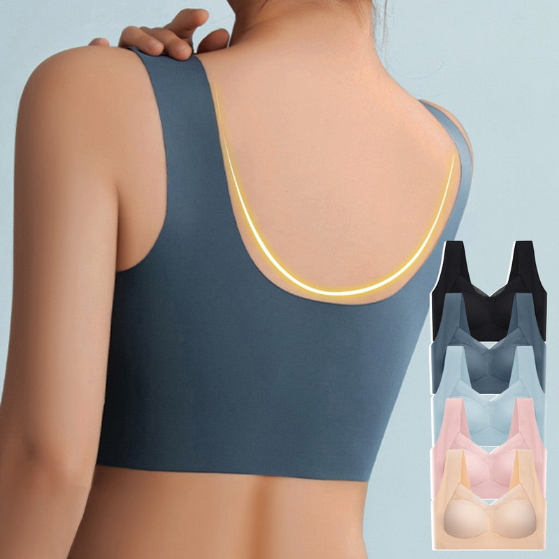 Sujetador Push Up Damas – Sin Costuras, Comodidad y Estilo