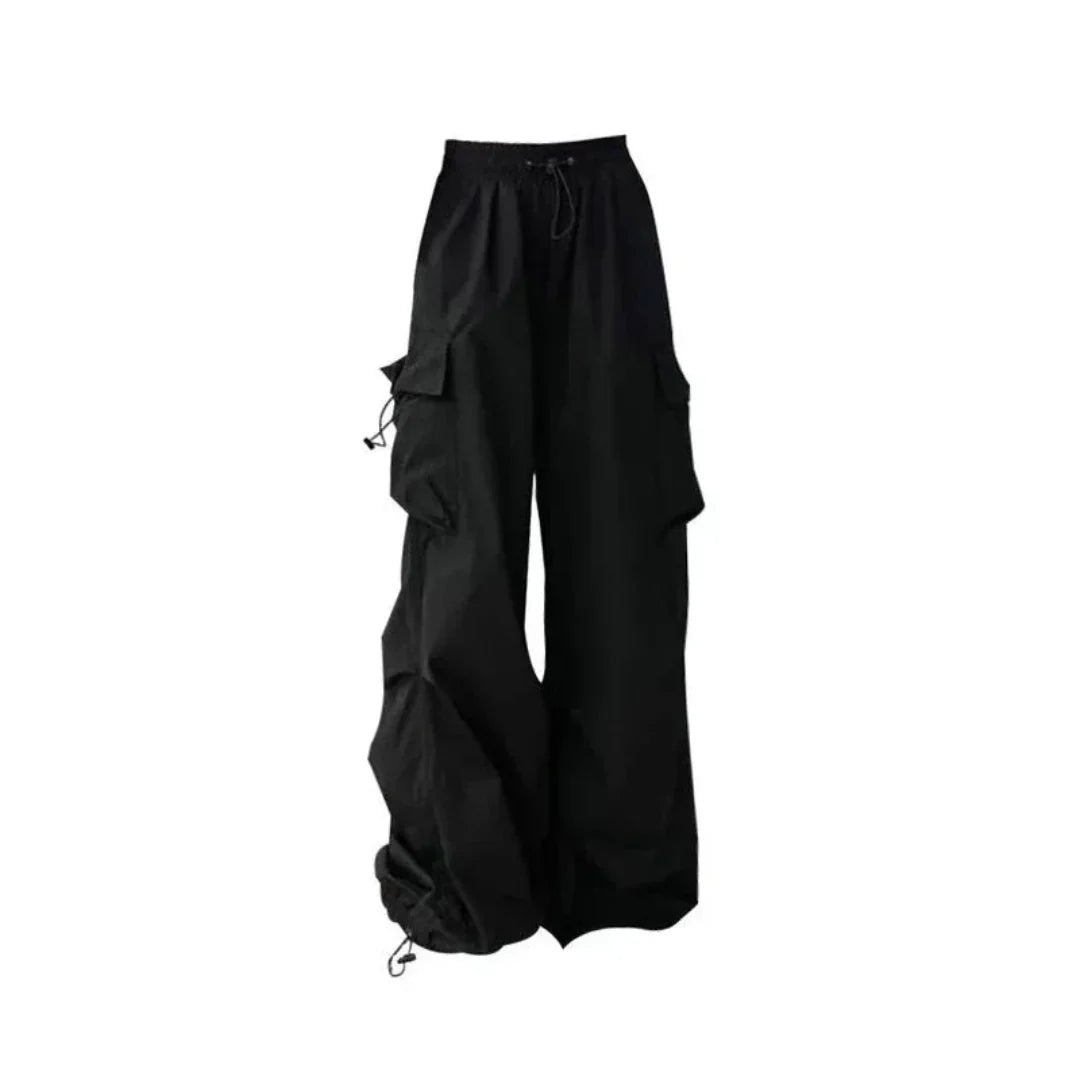 Pantalones Baggy Hombre – Pantalones Anchos con Bolsillos para Outdoor