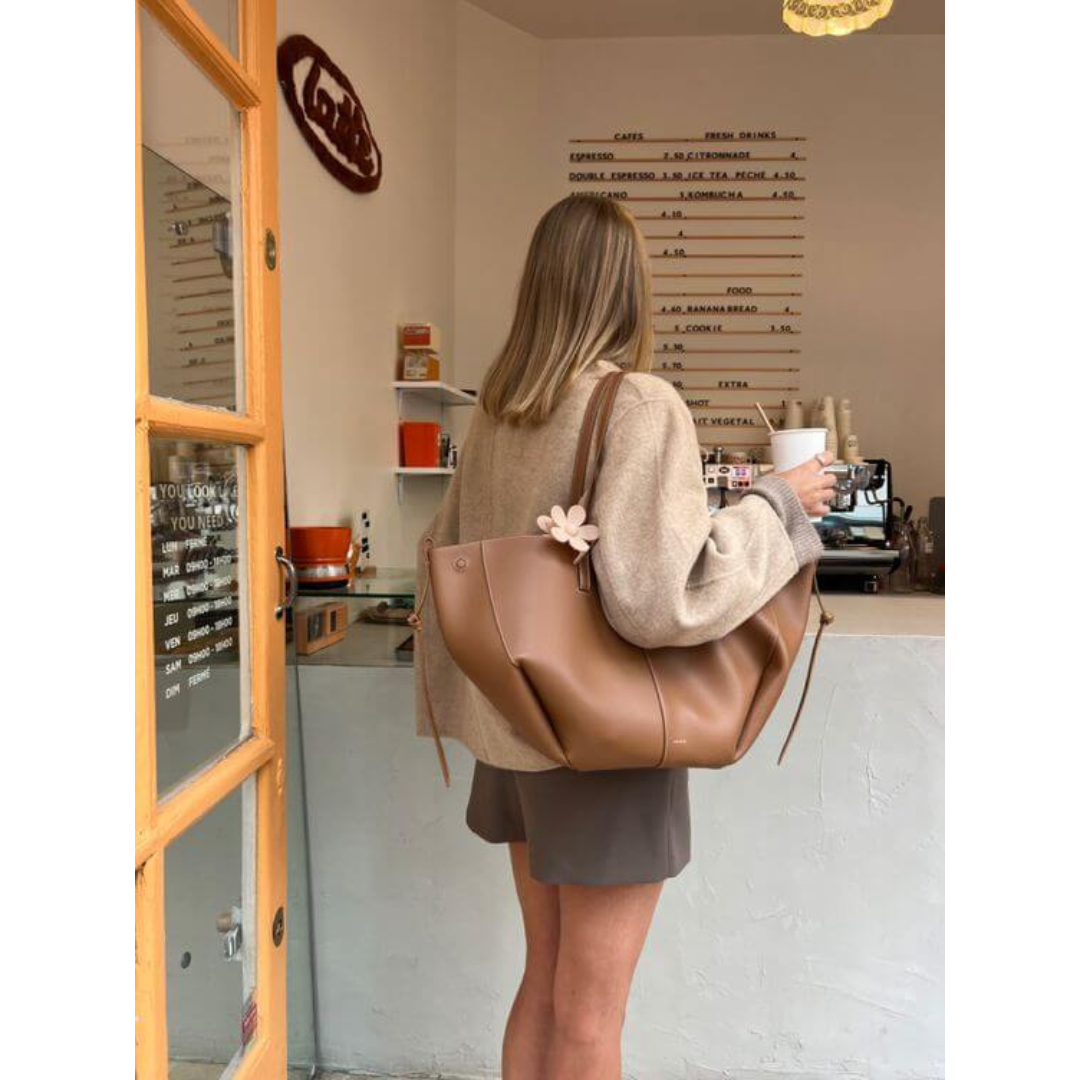 Bolso de hombro vintage mujer – Bolso espacioso clásico y elegante